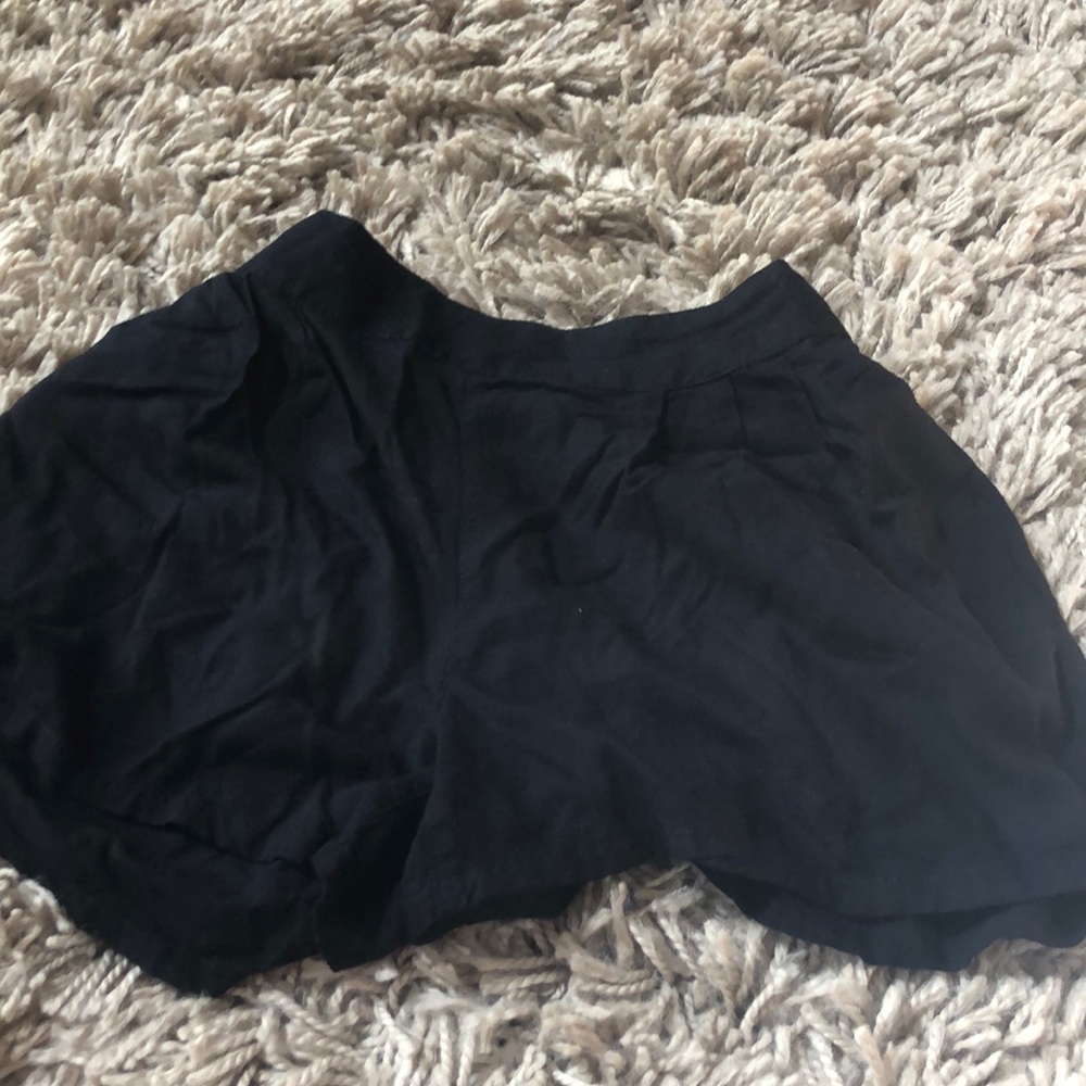 American eagle black dressy shorts